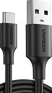 USB сablu Ugreen Type-C Male to USB-A 2.0 Male 1M Black