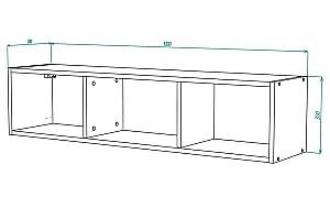 Living ML Mobila Mira Nr.4 Alb