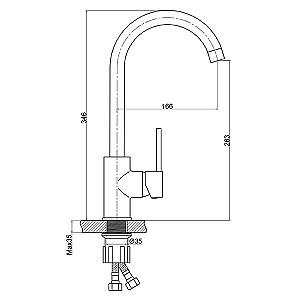 Robinet bucatarie Ferro Freya BFR41S