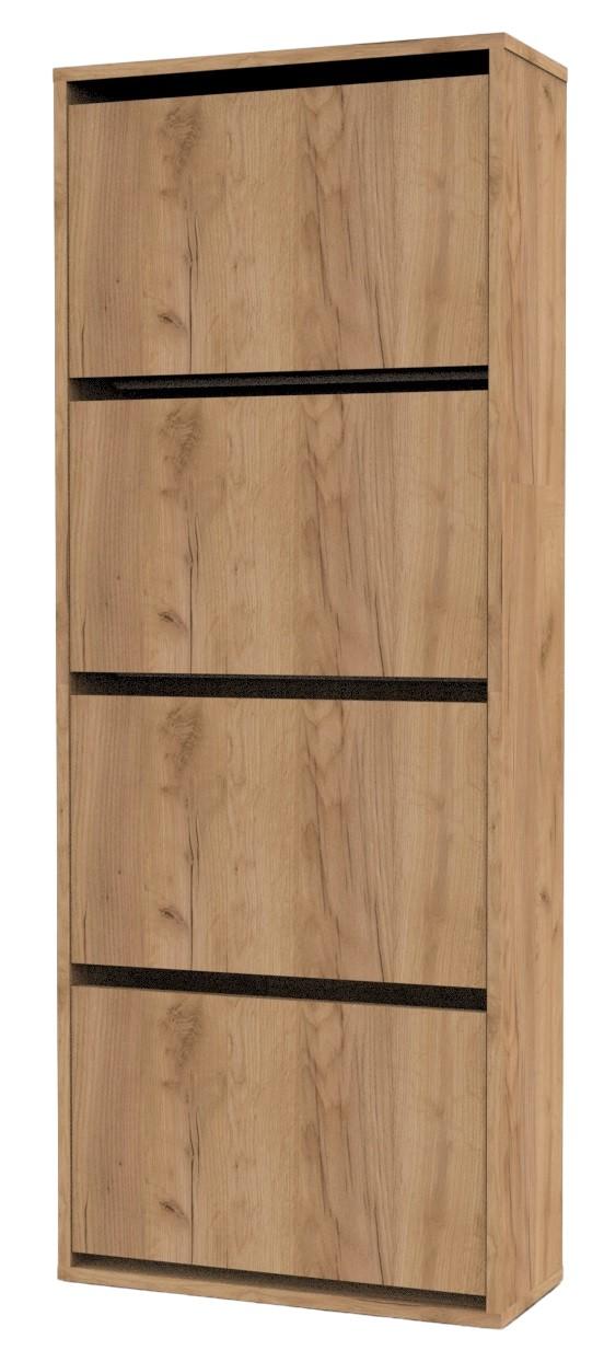 Dulap pentru incaltaminte ML Mobila ML-3 Stejar Auriu