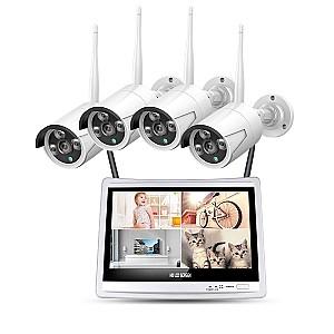 Camera de supraveghere video VLM CCTV 4CH WIFI NVR White