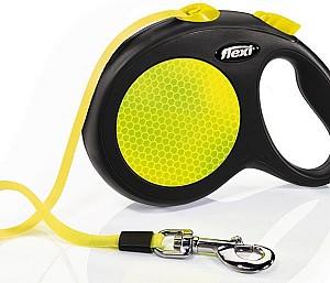 Ham pentru caini Beeztees Flexi New Classic Neon Tape M 5m