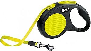 Ham pentru caini Beeztees Flexi New Classic Neon Tape M 5m