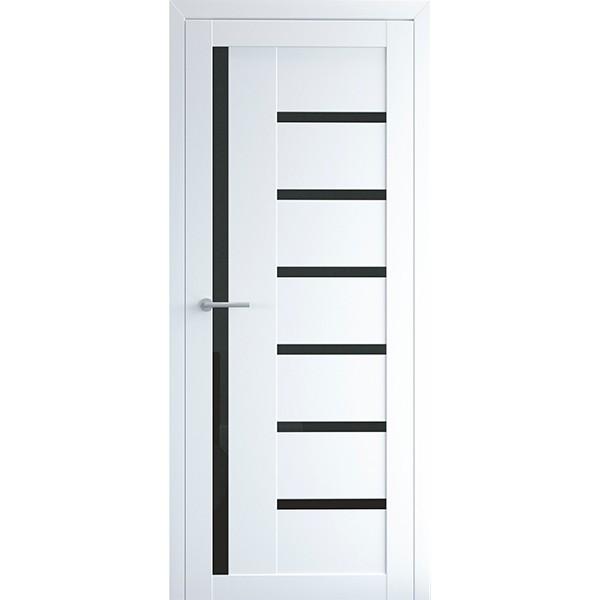 Ușă de interior Albero Madrid Vinil 800 mm (cu sticla neagra)