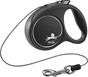 Ham pentru caini Beeztees Flexi Black Design Cord (756949)