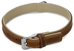 Zgarda pentru caini Beeztees Comfort Brown 35x17