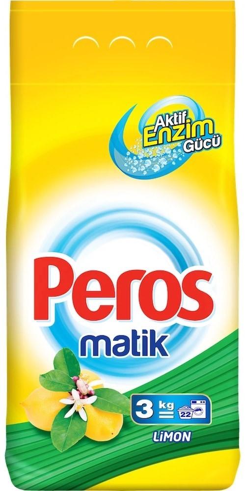 Pulbere de spalat Peros Lemon 3kg