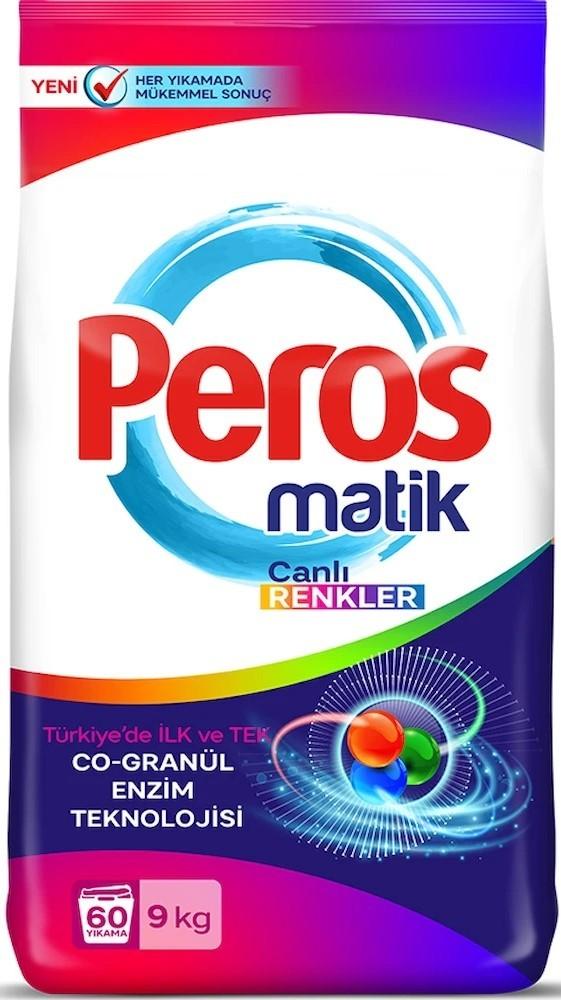 Pulbere de spalat Peros Bright Colors 9kg