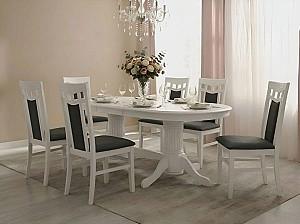 Masa Fabrik Home Elegance (Ovala) Alb