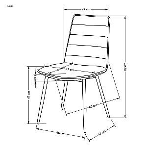 Scaun Halmar K493 Bej