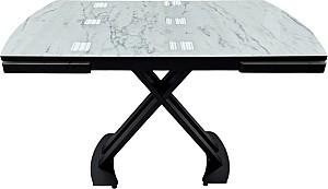 Masa MG-Plus Belgrad Marmo High Gloss / Negru