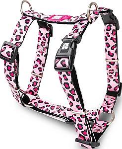 Ham pentru caini Max & Molly Leopard Pink M