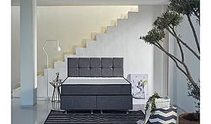 Saltea Trendy Diamond 140x200cm Alb/Gri
