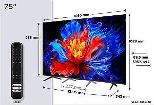 Televizor TCL 75P89K
