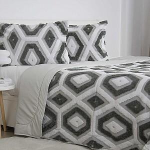 Cuvertura TEP BOHO 220x240 Light Grey (024556)