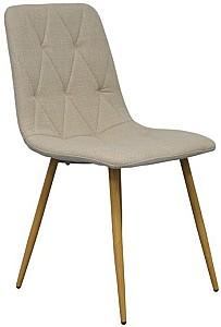 Set de masa si scaune Evelin HV-27V Light Brown + 4 scaune YTC 080 Wo / BJORN24 Light Beige