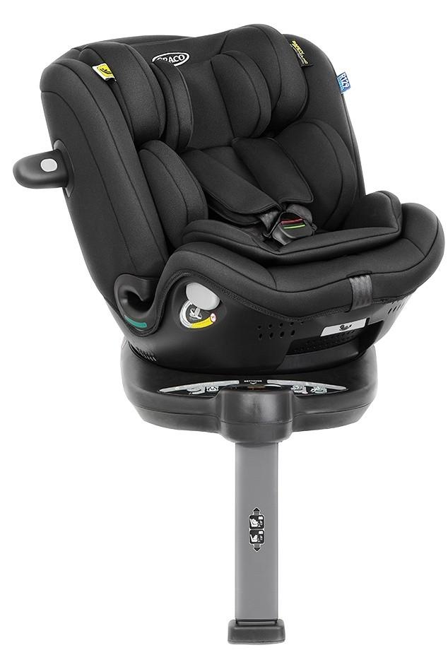 Scaun auto copii Graco 360 Turn2Me Grow  I-Size Midnight GC2404AAMDN000