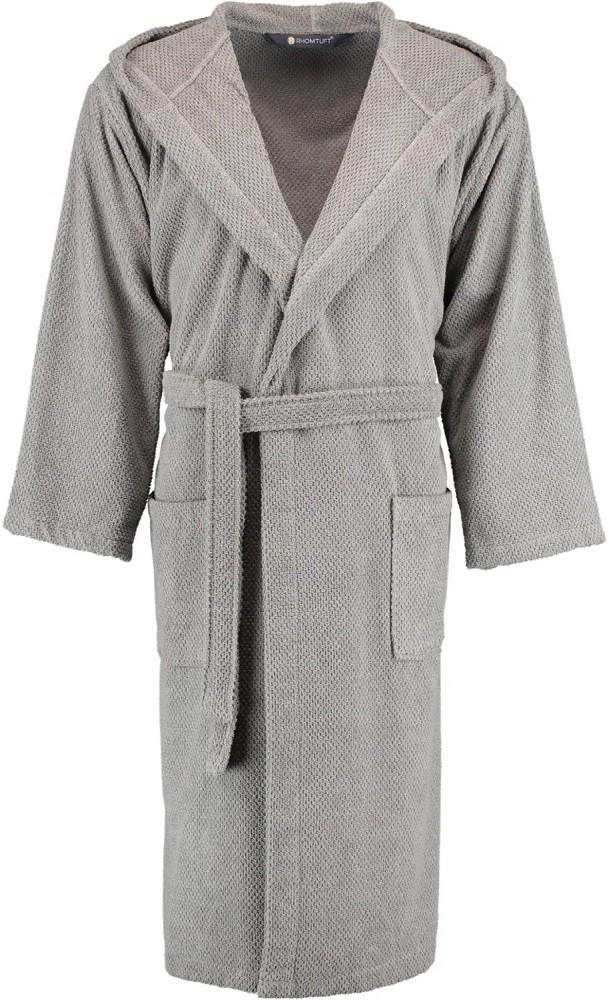 Halat de baie Rhomtuft Baronesse Unisex Kiesel M