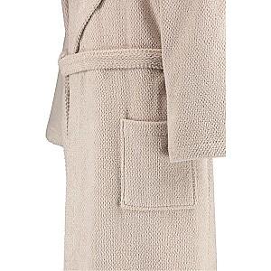 Halat de baie Rhomtuft Baronesse Unisex Stone M