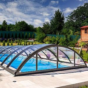 Pavilion pentru piscina Albixon Klasik Clear A