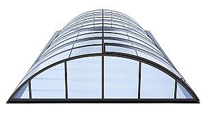 Pavilion pentru piscina Albixon Klasik Clear B