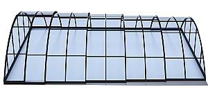 Pavilion pentru piscina Albixon Klasik Clear C