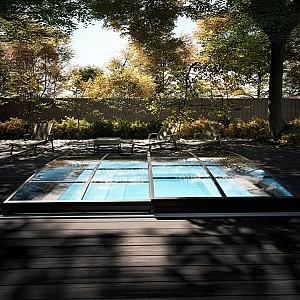 Pavilion pentru piscina Albixon YDNEY CLEAR MS