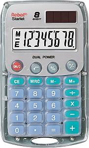 Calculator de masa Rebell Starlet, 8 cifre, 113x67 mm, 504371
