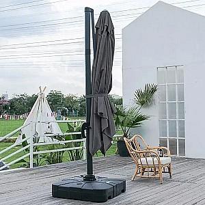 Umbrela VLM Antracit 3x3m
