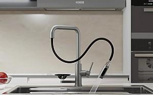 Robinet bucatarie Backer KIT 3249PF SATIN