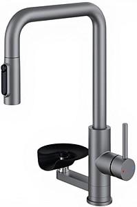 Robinet bucatarie Backer KIT 3249PF GUN GREY