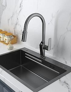 Robinet bucatarie Backer TOR 3425PF GUN GREY