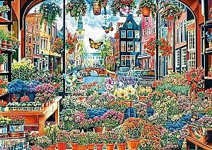 Puzzle Trefl 27128 Florărie în Amsterdam
