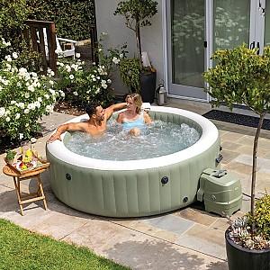 Piscina Intex Bubble Massage 196х71 cm Olive
