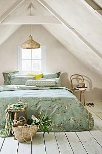Albituri de pat PIP Studio Kili Flower 200x200/220 Green