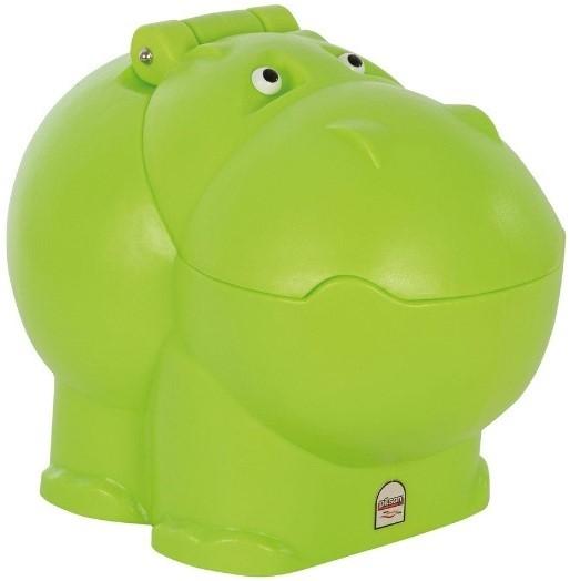 Cos pentru jucarii Pilsan Hipopotam (06188) Green
