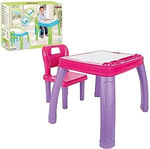 Masă de scris pentru copii Pilsan Violet/Pink (03402)