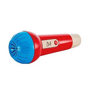 Jucarie interactiva Hape Microfon din lemn