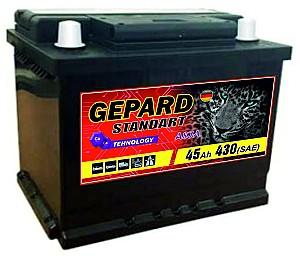 Acumulator auto GEPARD Standart 45 AH 430A Japan st.