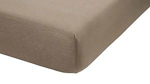 Cearsaf pentru pat Ambiante Cotton Uni 180x200 Taupe