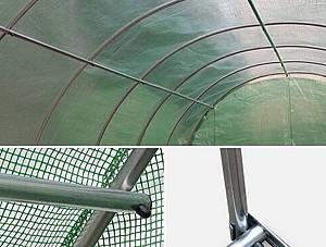Seră de tip tunel Tehno Ms 6x3x2.5m/Ø26mm