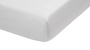 Cearsaf pentru pat Ambiante Cotton Uni 200x200 White