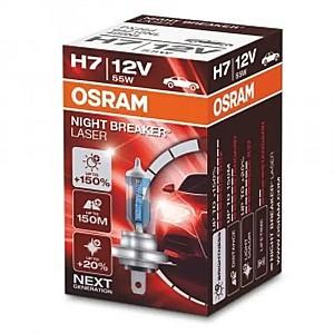 Lampa auto Osram Night Breaker Laser H7 12V 55W 64210NL