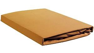 Cearsaf pentru pat Ambiante Cotton Uni 200x200 Ochre