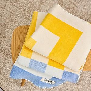 Pled s.Oliver Jacquar 150х200 Blue/Yellow