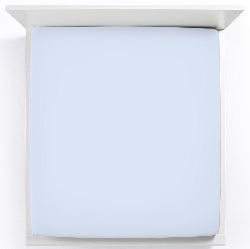 Cearsaf pentru pat Formesse Bella Gracia Sky blue 90x190-100x220