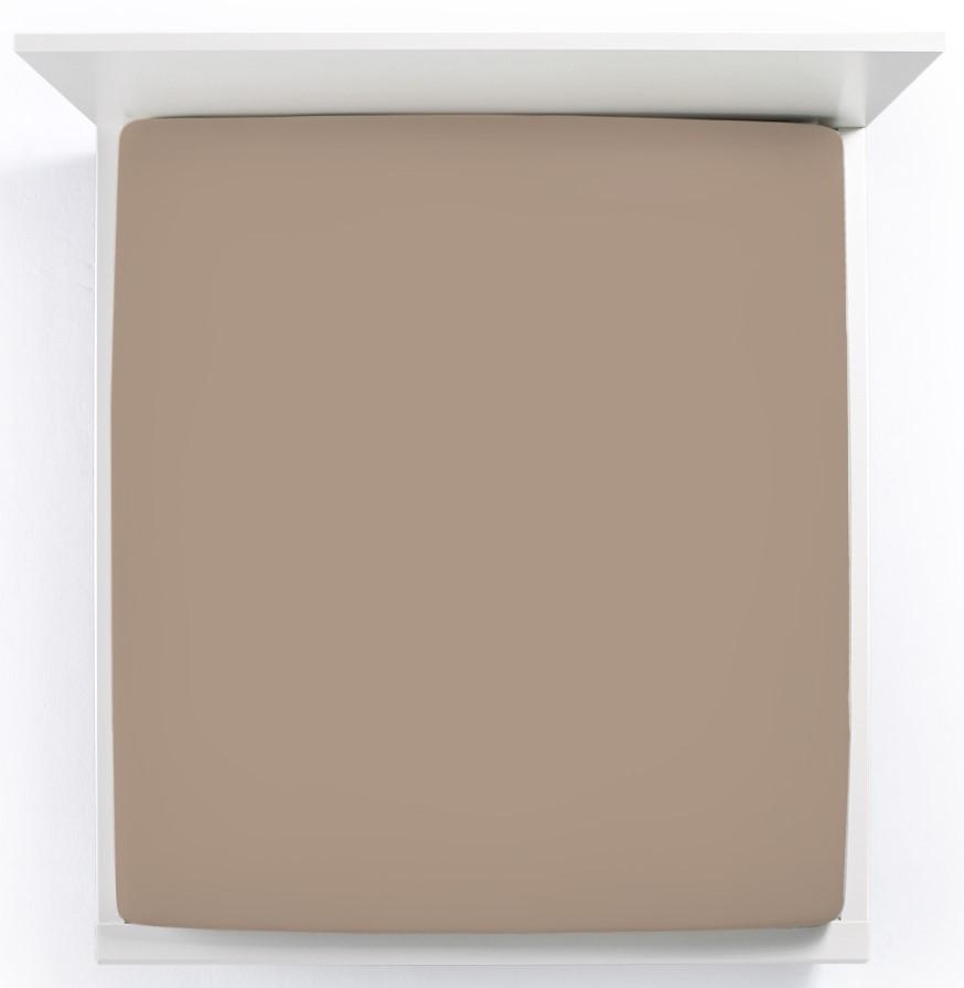 Cearsaf pentru pat Formesse Bella Gracia Nutmeg 140x190-160x220