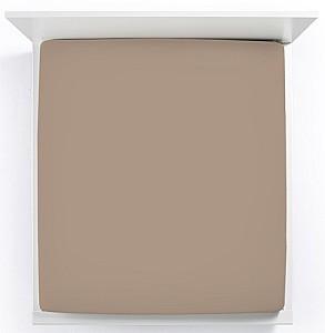 Cearsaf pentru pat Formesse Bella Gracia Nutmeg 140x190-160x220