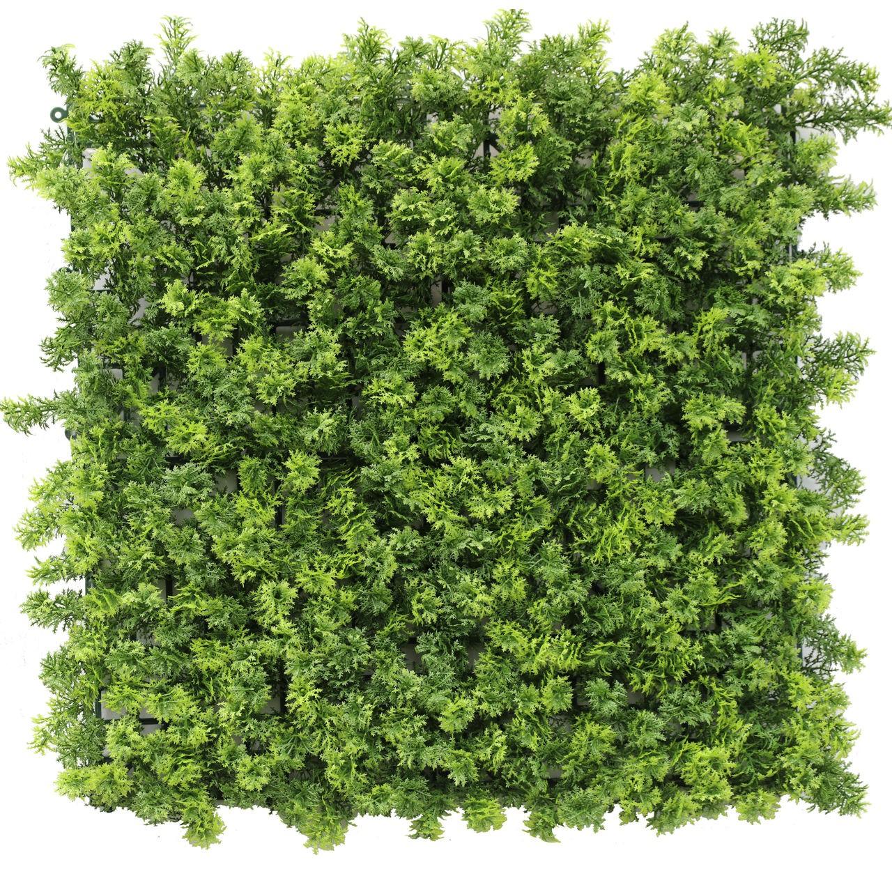 Plasa decorativa gard Greentech Greenery Moos Green Ligth 50x50 cm