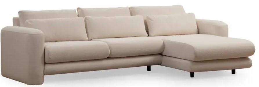 Canapea coltar Trendy Lily Corner Right Crema